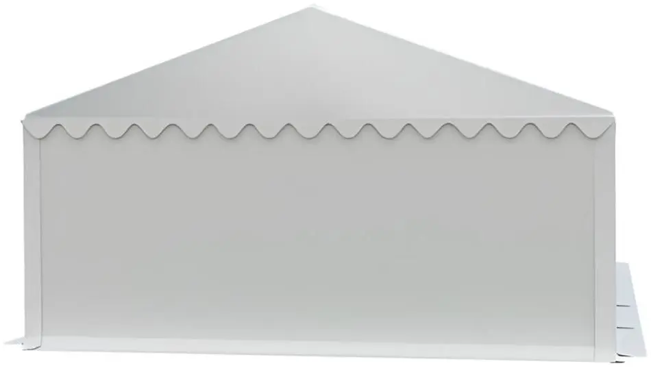 Тентовый склад с декоративными окнами Tent Service Economy 5696 5x10 (White)