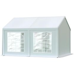 Cort industrial cu ferestre decorative Tent Service PE Classic 3x4 (White) Thumb