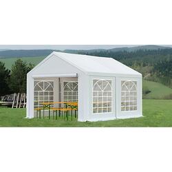 Cort industrial cu ferestre decorative Tent Service PE Classic 3x4 (White) Thumb