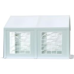 Cort industrial cu ferestre decorative Tent Service PE Classic 3x4 (White) Thumb