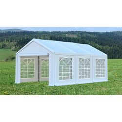 Cort industrial cu ferestre decorative Tent Service PE Classic 3x6 (White) Thumb