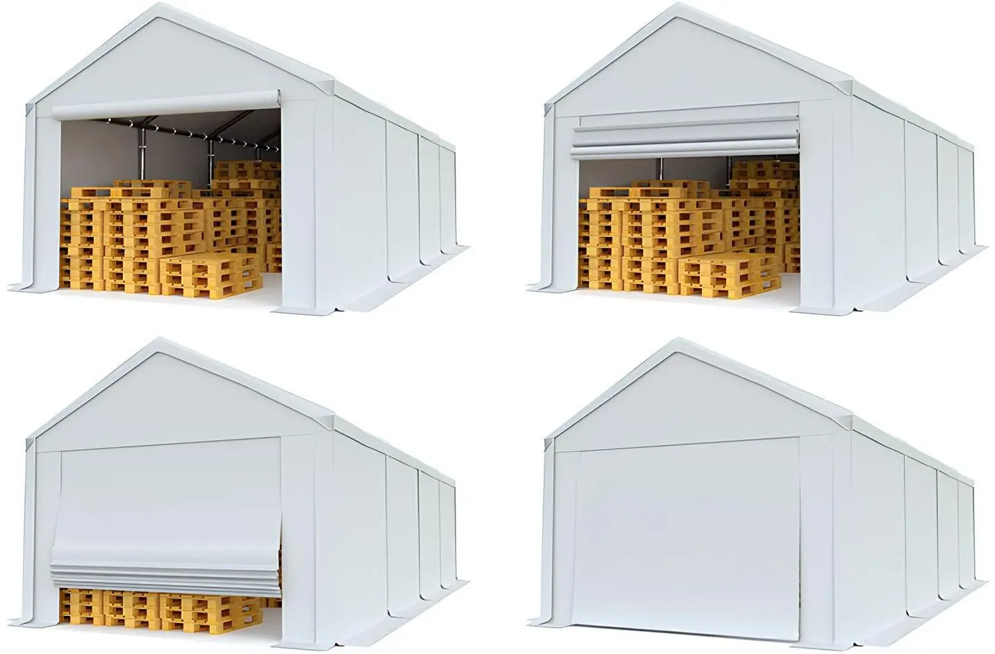 Cort industrial Tent Service PE Classic 4x8 (White)