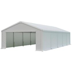 Cort industrial cu ferestre decorative Tent Service PE Classic 5x10 (White)