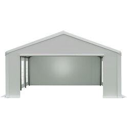 Cort industrial cu ferestre decorative Tent Service PE Classic 5x8 (White) Thumb