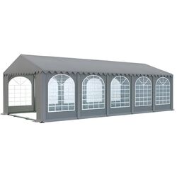 Cort industrial cu ferestre decorative Tent Service Professional 5x10 (Grey) Thumb