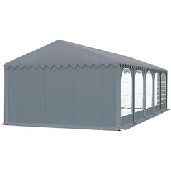 Cort industrial cu ferestre decorative Tent Service Professional 5x10 (Grey) Thumb