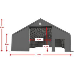 Cort industrial Tent Service Tytan 10x20 (Grey) Thumb