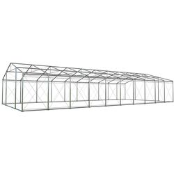 Cort industrial cu ferestre decorative Tent Service Tytan 10x20 (White) Thumb