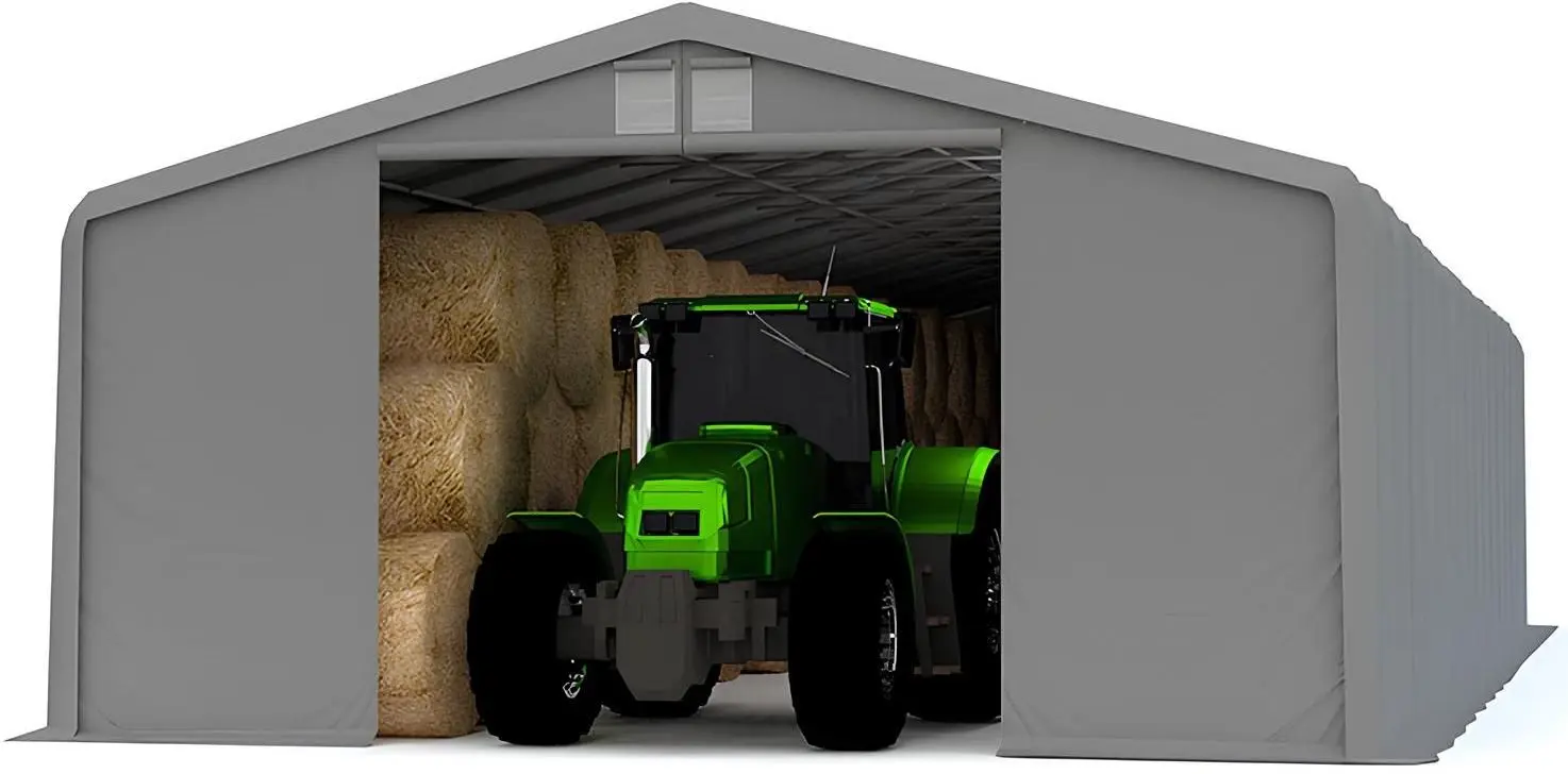 Cort industrial Tent Service Wiking 7663  8x20 (Grey)