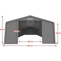 Cort industrial Tent Service Wiking 7663  8x20 (Grey) Thumb
