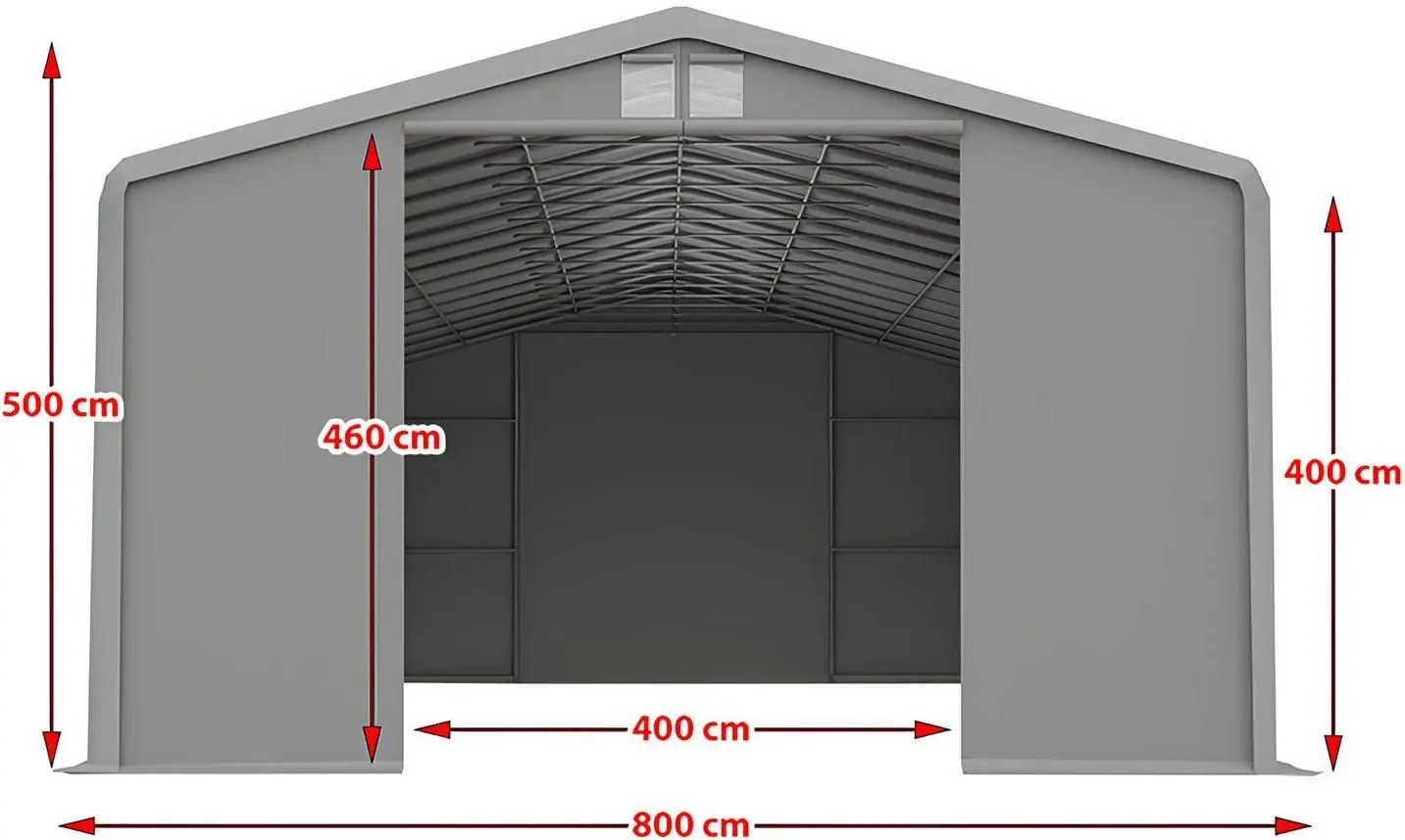 Тентовый склад Tent Service Wiking 8x12 (Grey)