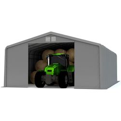 Cort industrial Tent Service Wiking 8x12 (Grey) Thumb