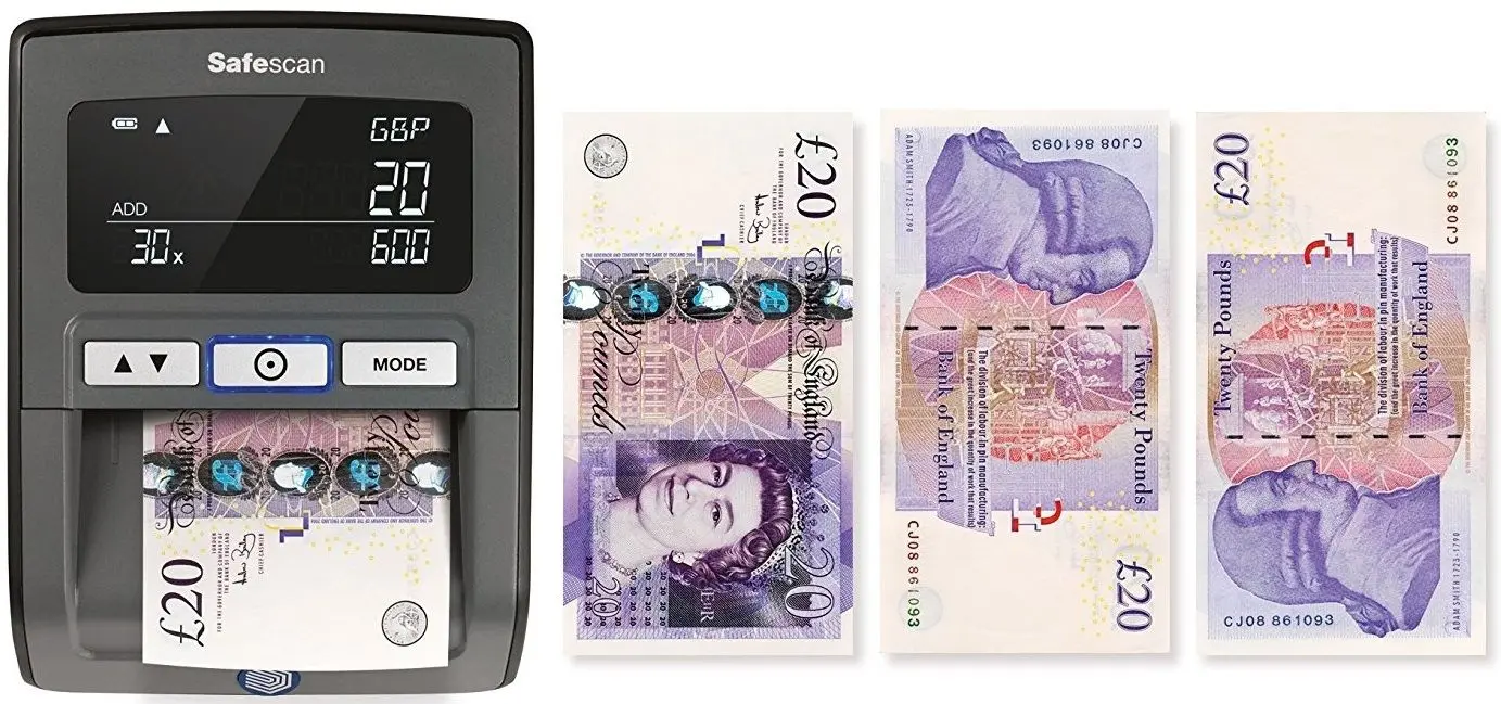 Детектор валют Safescan 155-S (Black)