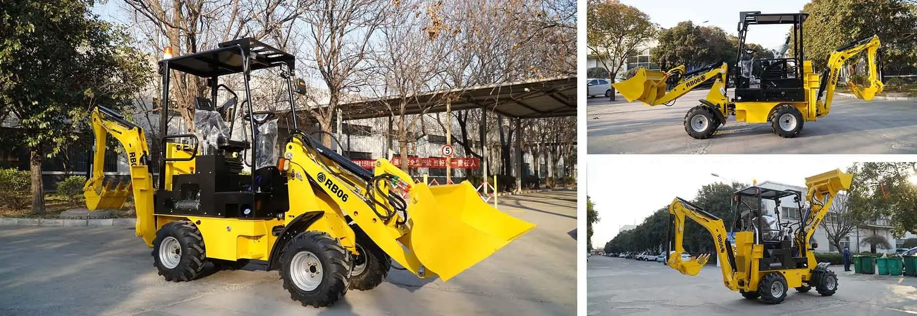 Buldoexcavator Rippa RB06 (Yellow)