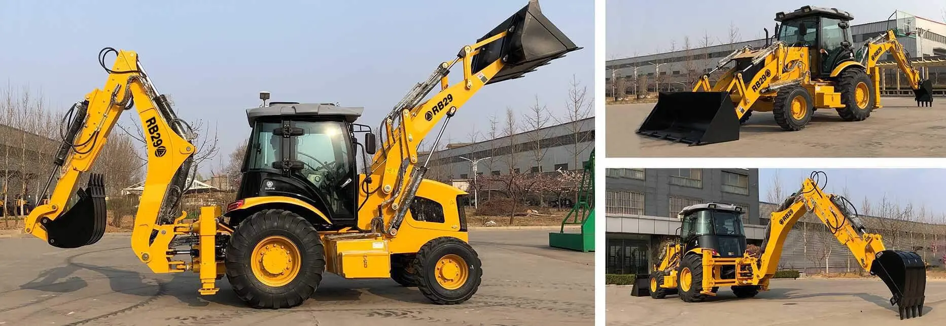 Buldoexcavator Rippa RB29 (Yellow)