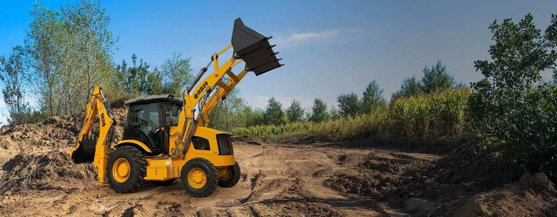 Buldoexcavator Rippa RB29 (Yellow)