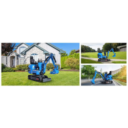 Mini excavator Rippa R06 Eco (Blue) Thumb