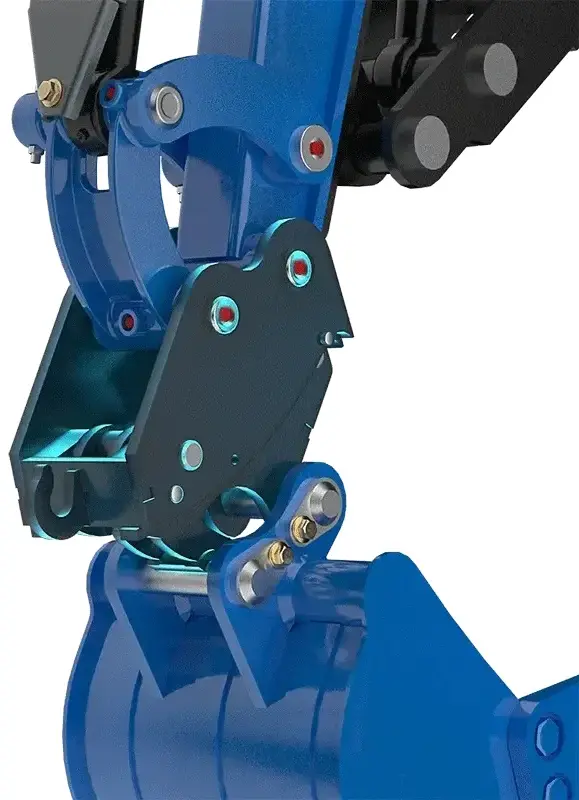 Mini excavator Rippa R10 Eco (Blue)