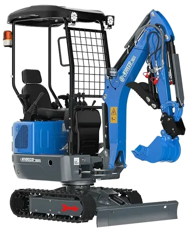 Mini excavator Rippa R10 Eco (Blue)