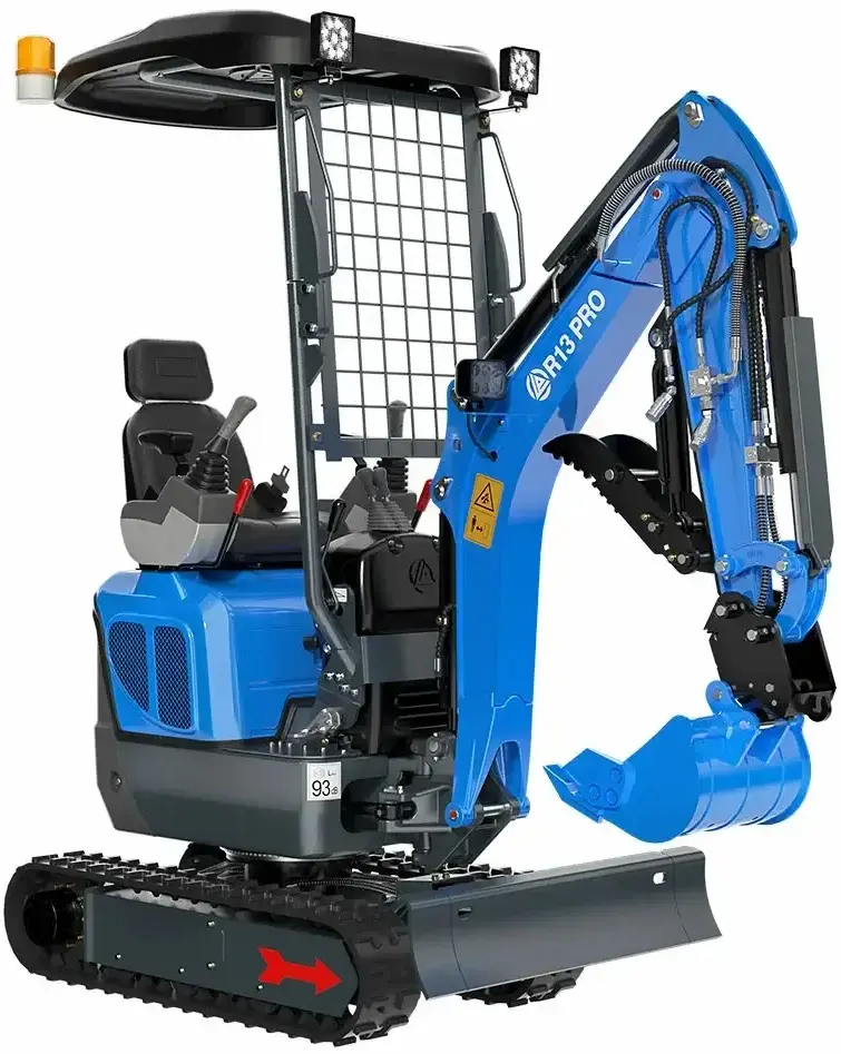 Mini excavator Rippa R13 Pro (Blue)