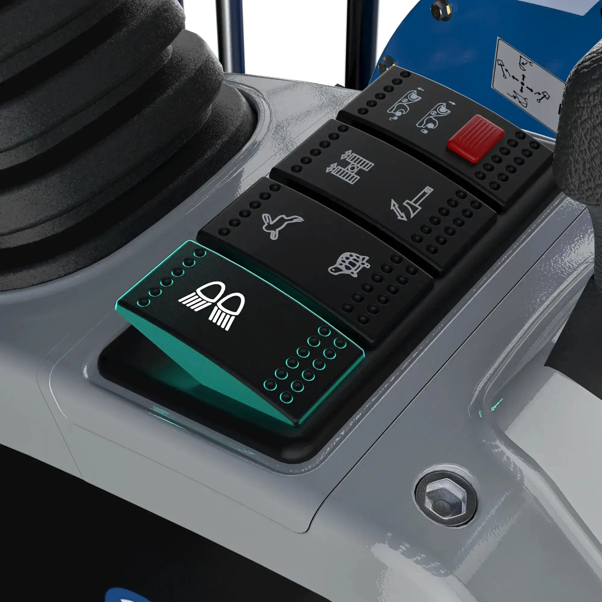 Mini excavator Rippa R15 Eco (Blue)