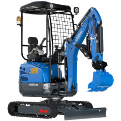 Mini excavator Rippa R15 Eco (Blue)
