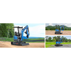 Мини-экскаватор Rippa R18 Pro (Blue) Thumb