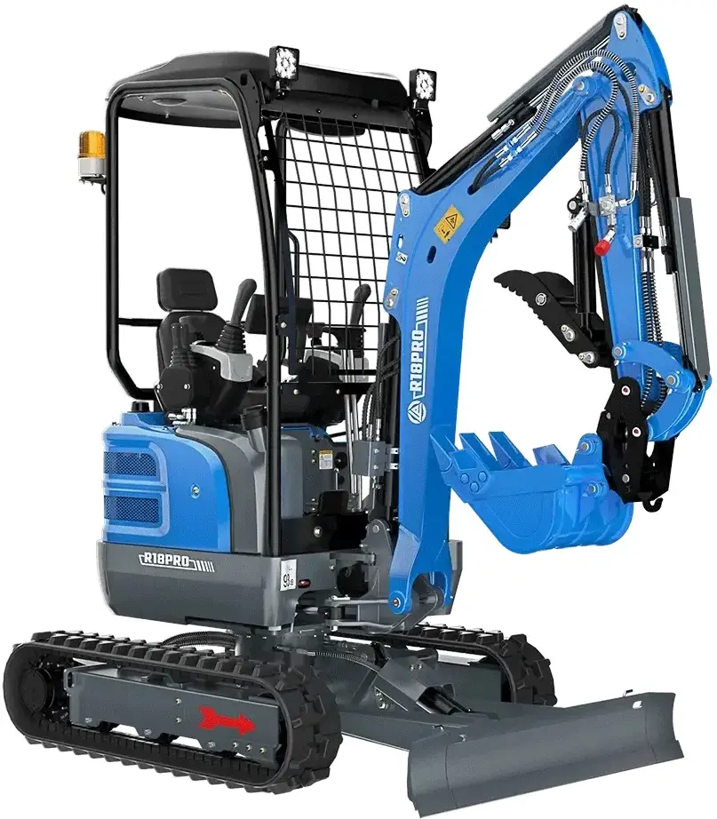 Мини-экскаватор Rippa R18 Pro (Blue)