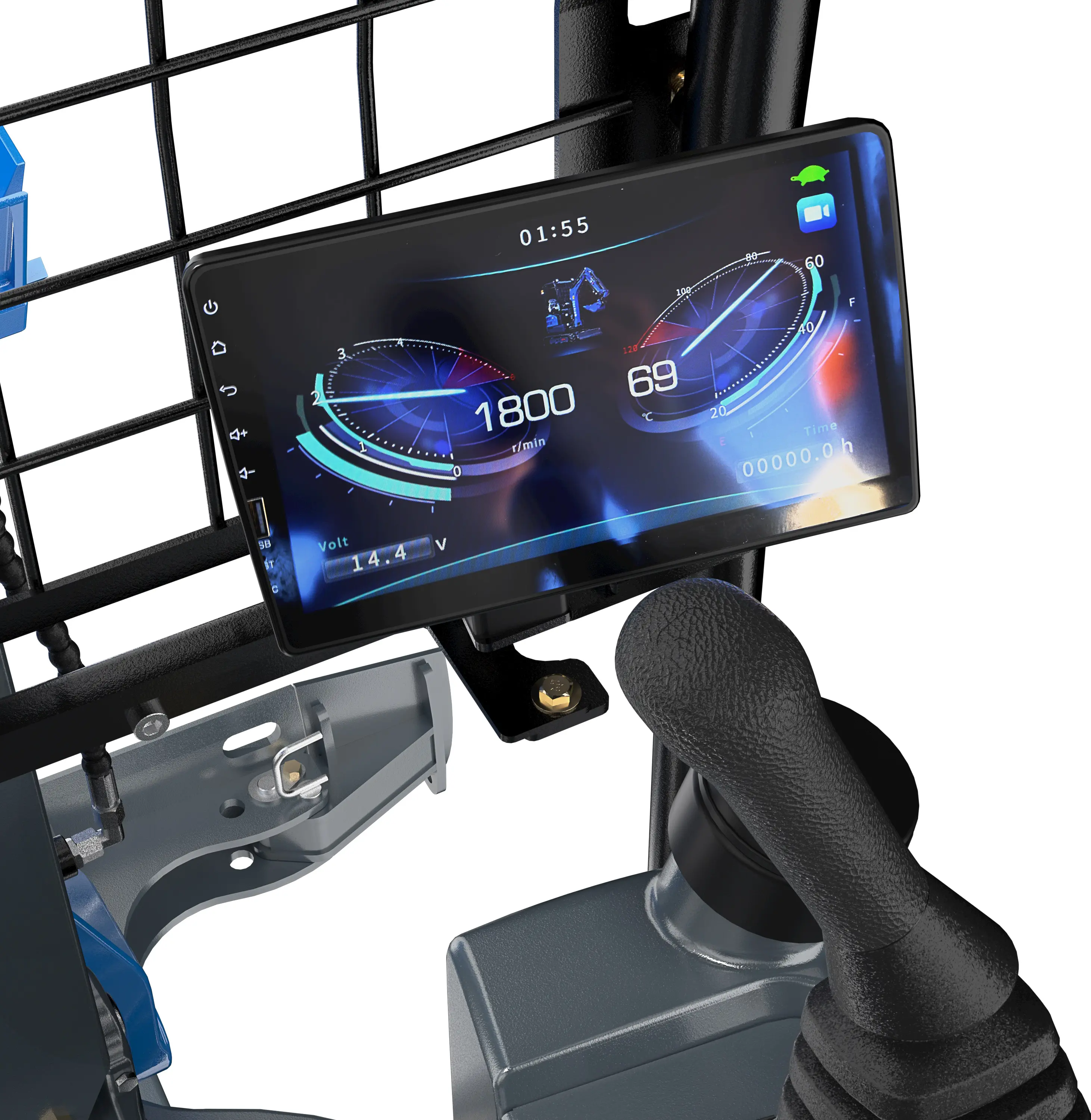 Mini excavator Rippa R22 Pro (Blue)