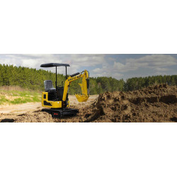 Mini excavator Rippa R319 (Yellow) Thumb