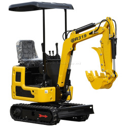 Mini excavator Rippa R319 (Yellow)
