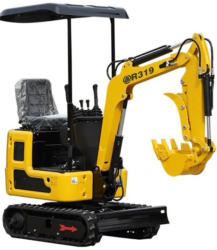 Mini excavator Rippa R319 (Yellow)