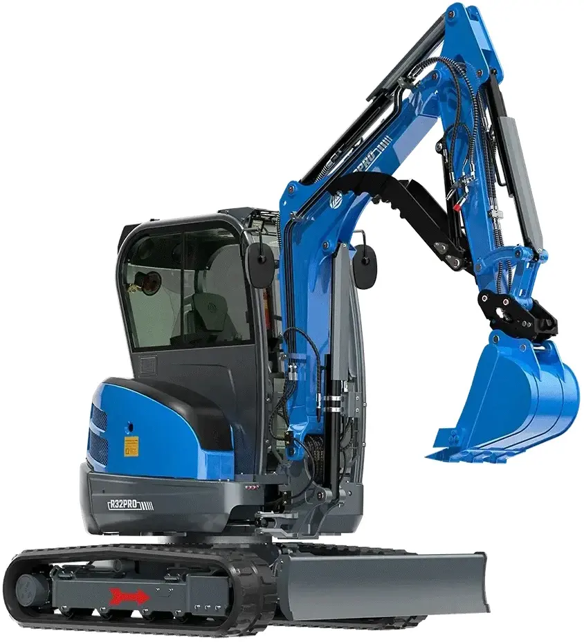 Mini excavator Rippa R32 Pro (Blue)