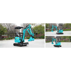 Mini excavator Rippa R322I (Blue) Thumb