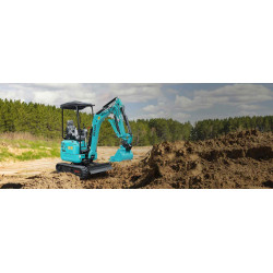 Mini excavator Rippa R322I (Blue) Thumb