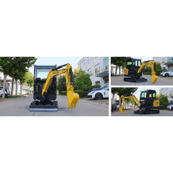 Мини-экскаватор Rippa R330 (Black/Yellow) Thumb