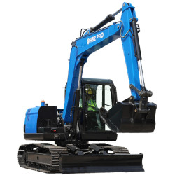 Mini excavator Rippa R82 Pro (Blue)
