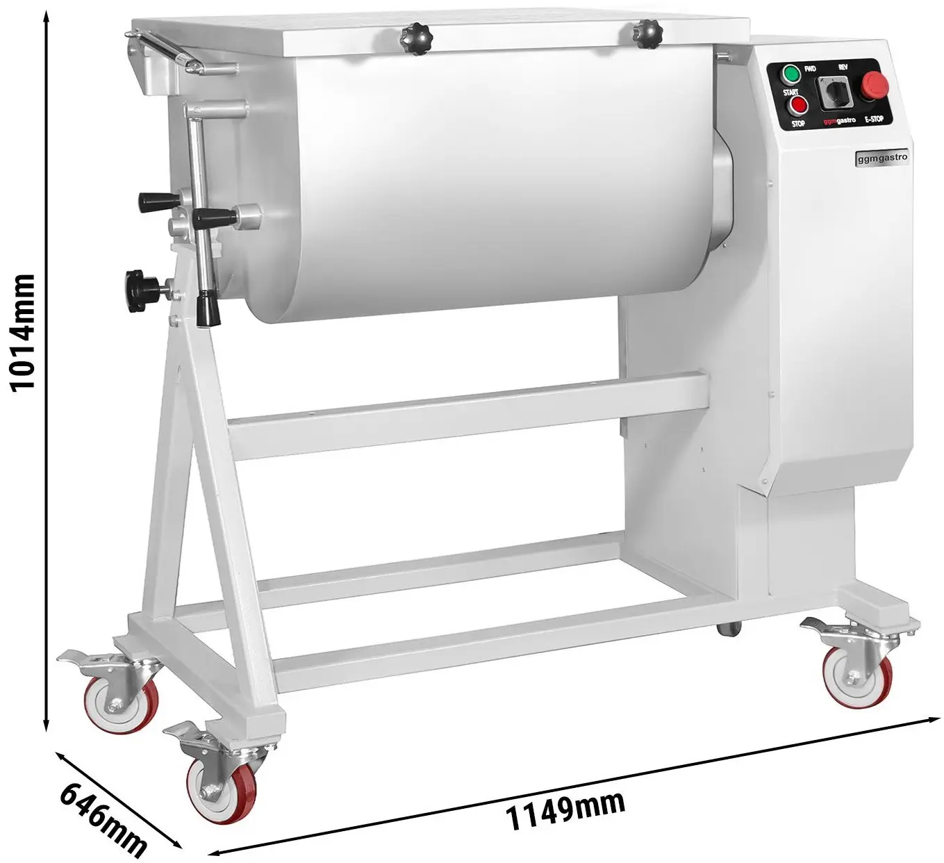 Фаршемешалка GGM Gastro FMH100 (Inox) - 8