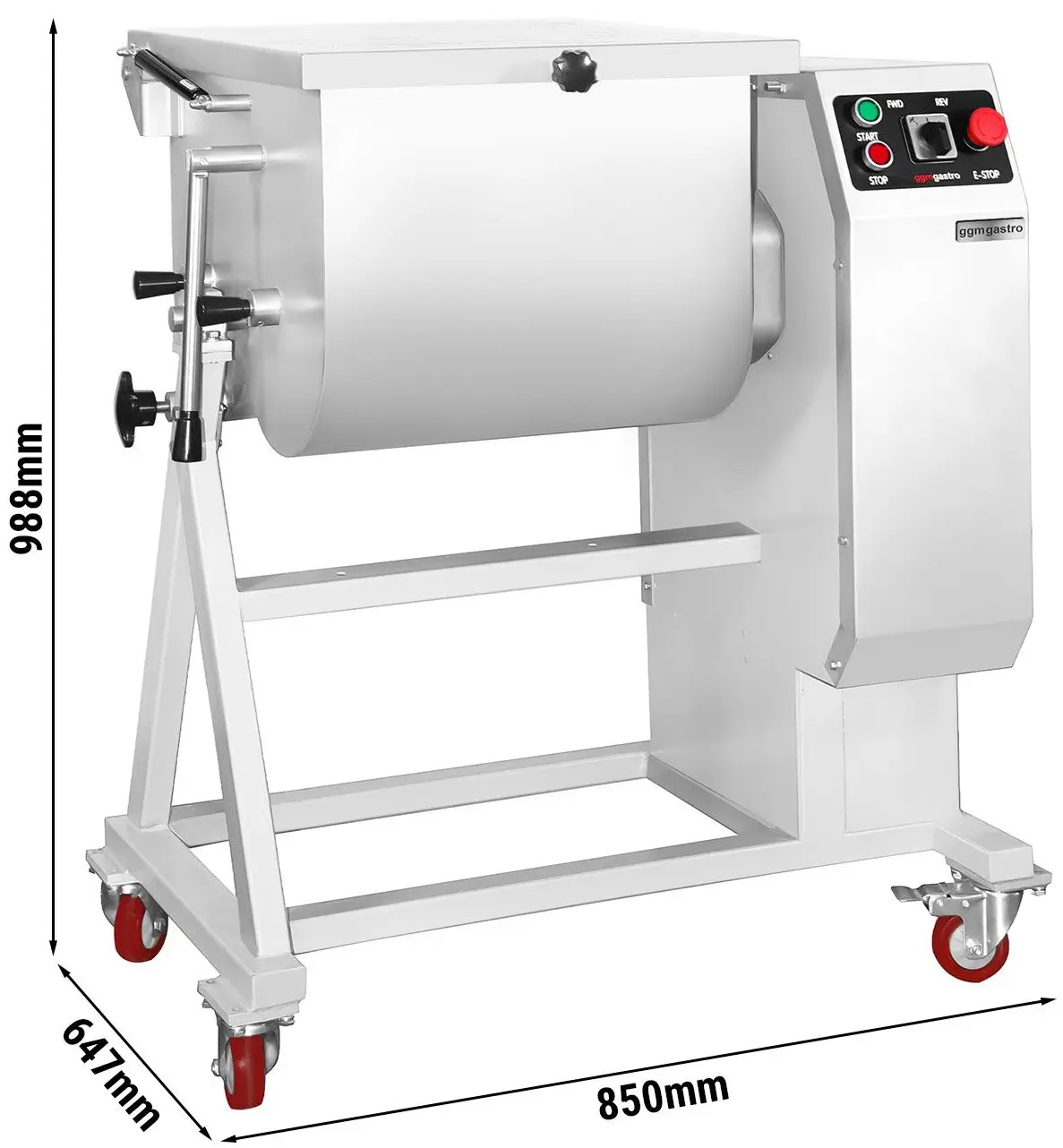 Фаршемешалка GGM Gastro FMH60 (Inox) - 8