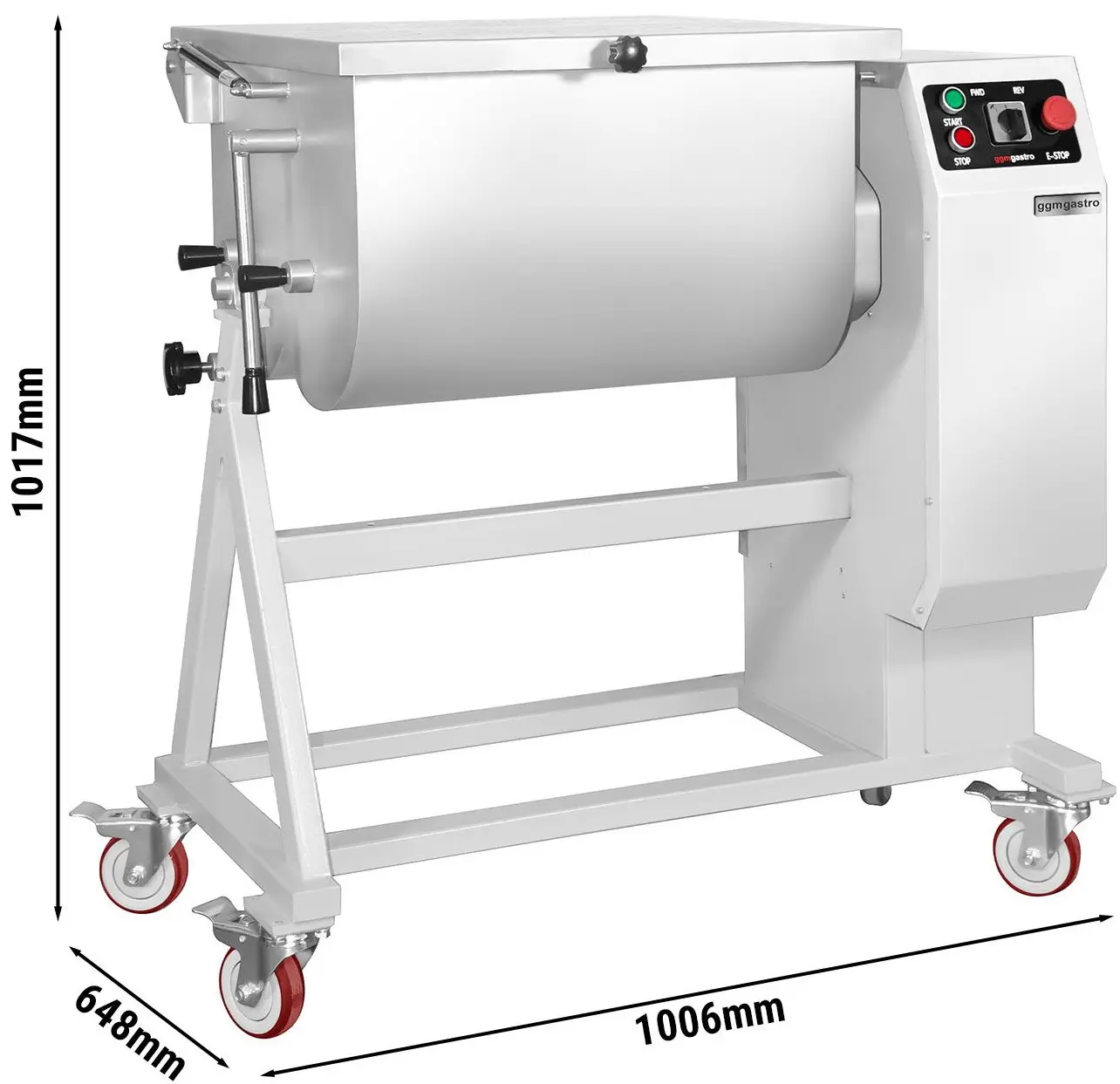 Фаршемешалка GGM Gastro FMH80 (Inox) - 8