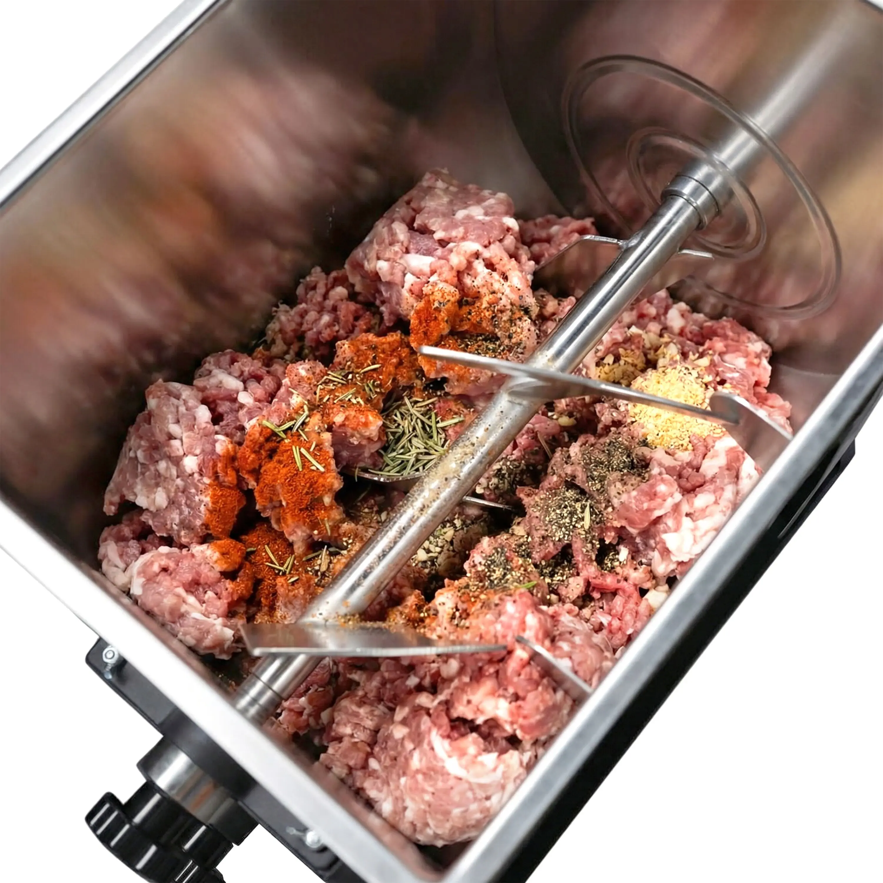Фаршемешалка ручная GGM Gastro FMFC25 (Inox/Black) - 2
