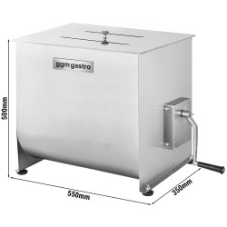 Фаршемешалка ручная GGM Gastro FMHB50 (Inox) Thumb