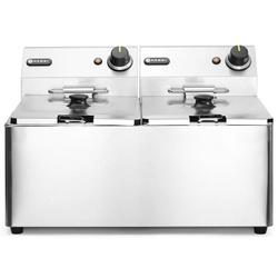 Фритюрница Hendi 205839 2x8L (Inox/Black) Thumb