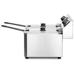 Фритюрница Hendi 205839 2x8L (Inox/Black) Thumb