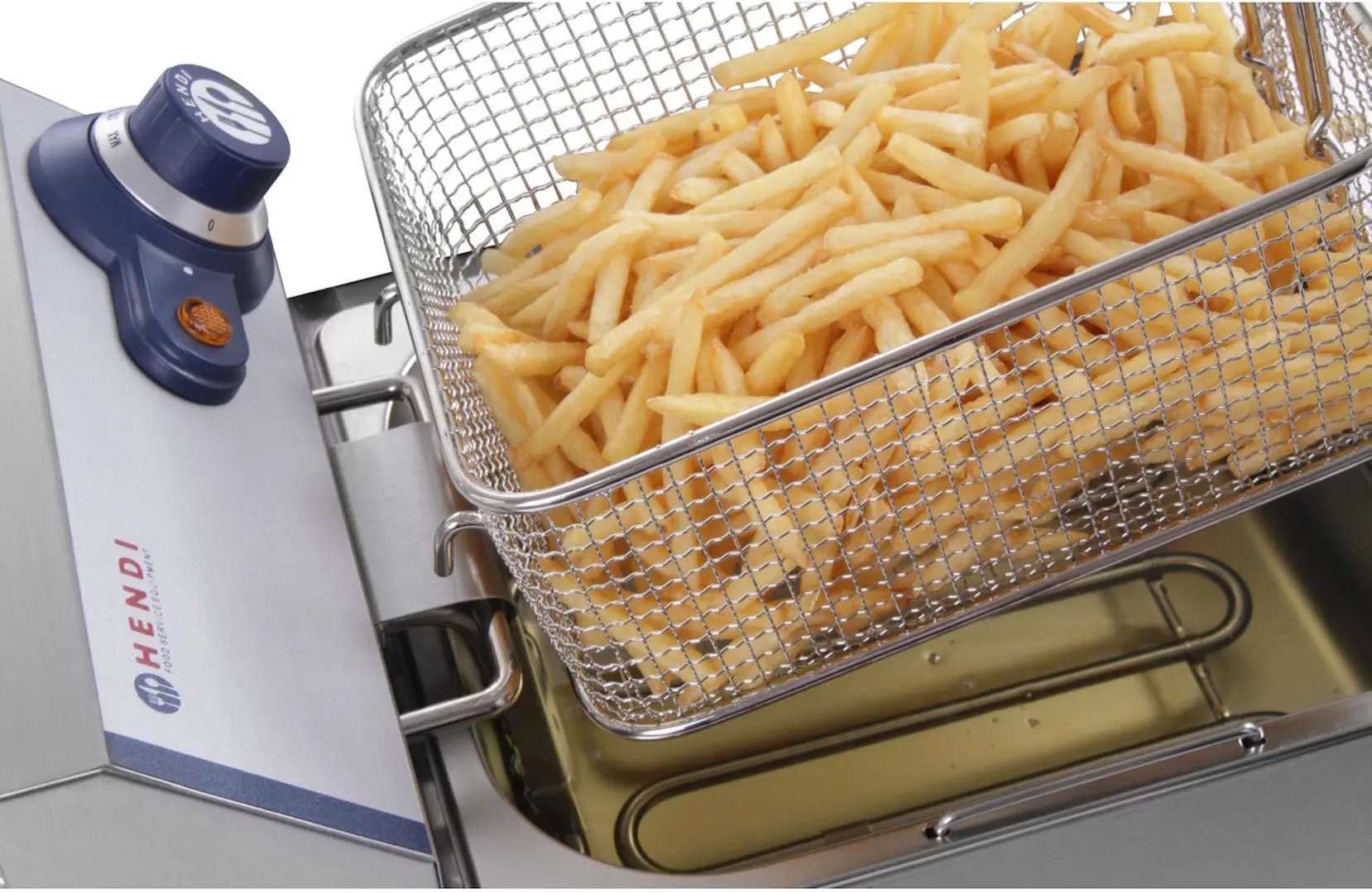 Фритюрница Hendi Blue 205822 8L (Inox/Blue)
