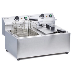 Friteuza Hendi MasterCook 207307 2x8L (Inox) Thumb