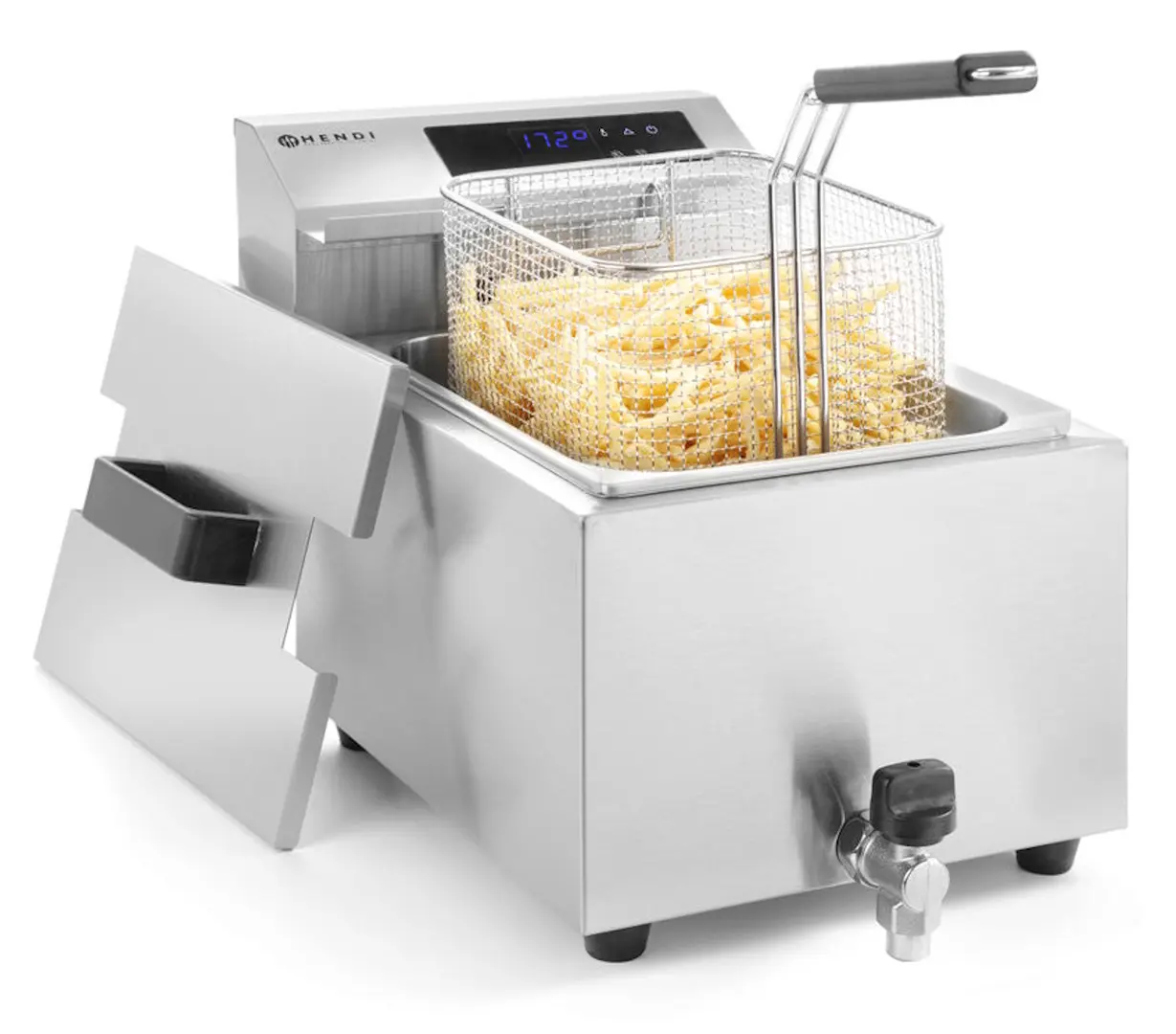 Фритюрница Hendi MasterCook 207369 8L (Inox)