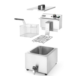 Фритюрница Hendi MasterCook 209202 8L (Inox) Thumb