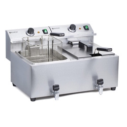 Friteuza Hendi MasterCook 209301 2x8L (Inox) Thumb