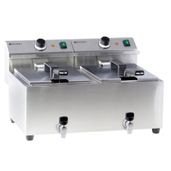 Friteuza Hendi MasterCook 209301 2x8L (Inox)